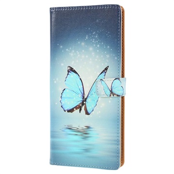 Glam Series Oneplus 7 Pro Wallet Case Blauw Vlinder huismerk kopen in de aanbieding Glam Series Oneplus 7 Pro Wallet Case Blauw Vlinder huismerk kopen in de aanbieding