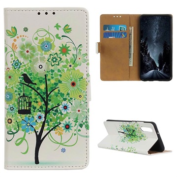 Glam Series Samsung Galaxy A50 Wallet Case Bloeiende Boom Groen huismerk kopen in de aanbieding Glam Series Samsung Galaxy A50 Wallet Case Bloeiende Boom Groen huismerk kopen in de aanbieding