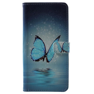 Glam Series Samsung Galaxy S10 Wallet Case Blauw Vlinder huismerk kopen in de aanbieding Glam Series Samsung Galaxy S10 Wallet Case Blauw Vlinder huismerk kopen in de aanbieding