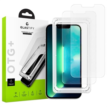 Glastify OTG+ iPhone 13 Pro Max Screenprotector 2 St.