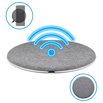 Goobay 10W Snelle Qi Draadloze Oplaad Pad Grijs huismerk kopen in de aanbieding