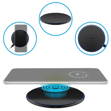Goobay Snelle Qi Draadloze Oplaad Pad 10W Zwart huismerk kopen in de aanbieding