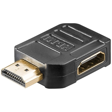 HDMI adaptor HDMI jack > HDMI plug right angle Goobay