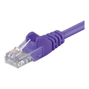 Cat5e 1M paars UTP kabel