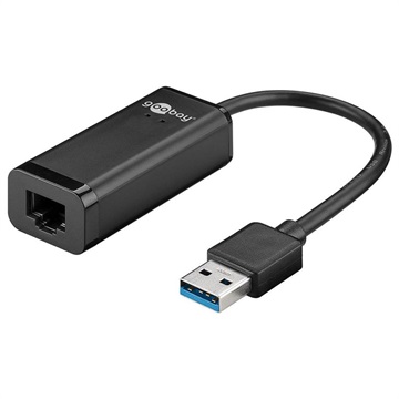 Goobay Usb 30 Gigabit Ethernet Netwerkadapter Zwart huismerk kopen in de aanbieding