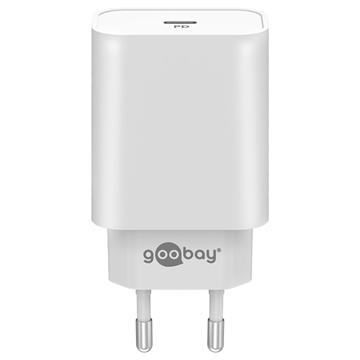 Goobay Universele USB-C Stopcontact Lader PD, 45W Wit