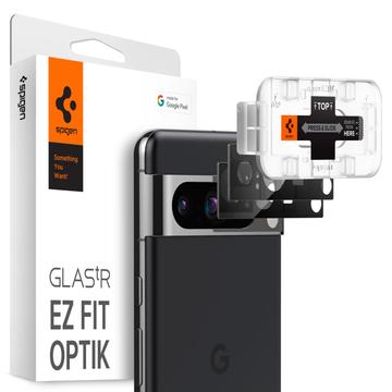 Google Pixel 8 Pro Spigen Optik.tR Camera Lens Protector Zwart