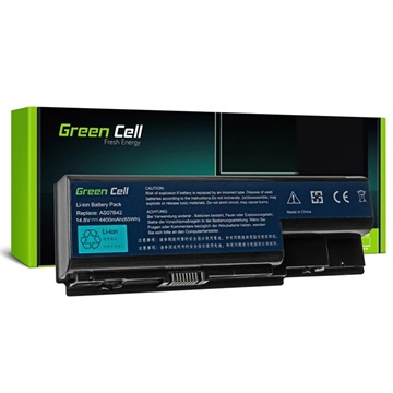 Green Cell Accu Acer Aspire Travelmate Gateway Pbell Easynote 4400Mah huismerk kopen in de aanbieding