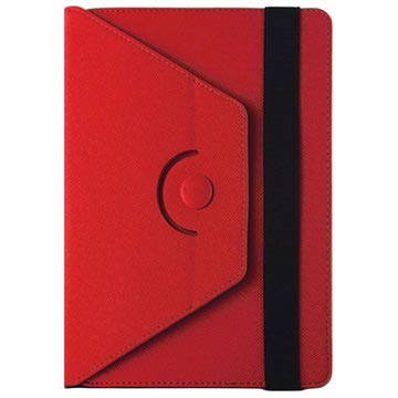 GreenGo Orbi Universal Tablet Rotary Cover 8-10 Rood