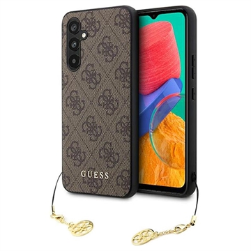 Guess 4G Charms Collection Samsung Galaxy A54 5G Hybrid Case Bruin