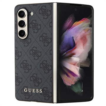 Samsung Galaxy Z Fold5 Guess 4G Charms Collection Hybrid Case Grijs