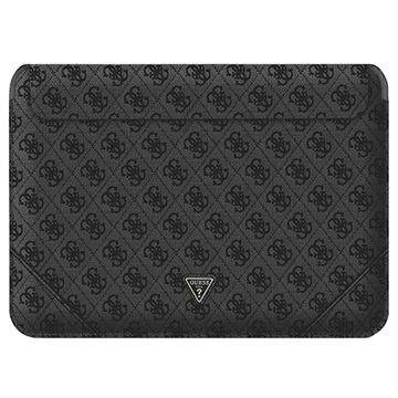 Guess 4G Uptown Triangle Logo Laptophoes 13-14 Zwart
