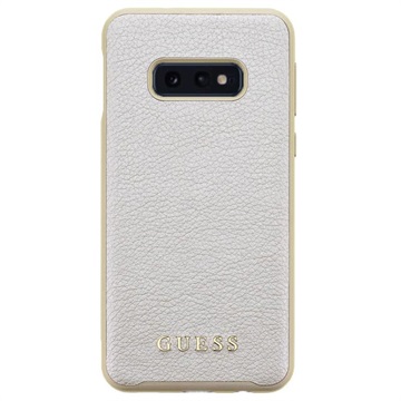 Guess Iridescent Collection Samsung Galaxy S10E Cover Goud huismerk kopen in de aanbieding