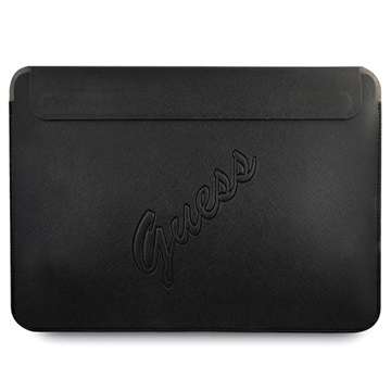 Guess Saffiano Sleeve voor Laptop, Tablet 13 Zwart