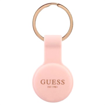 Guess Silicone Case voor Apple AirTag - Roze