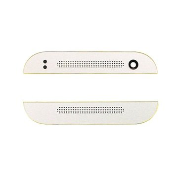 Htc One Mini 2 Top Bottom Cover Zilver huismerk kopen in de aanbieding