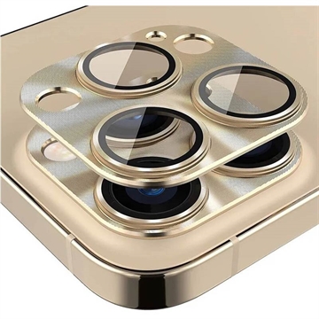 iPhone 14 Pro-14 Pro Max Hat Prince Camera Lens Glazen Protector Goud