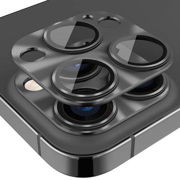 iPhone 14 Pro-14 Pro Max Hat Prince Camera Lens Glazen Protector Zwart