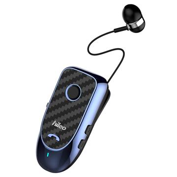 Hileo Hi60 Bluetooth-headset met Intrekbaar Oorteliepje Blauw