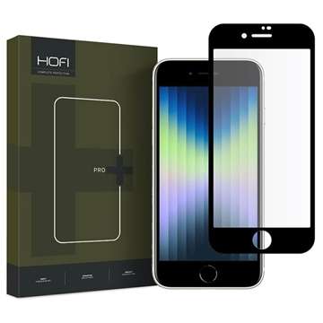 iPhone 7-8-SE (2020)-SE (2022) Hofi Premium Pro+ Glazen Screenprotector Zwarte Rand