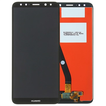 Huawei Mate 10 Lite Voorzijde Cover & LCD Display Zwart