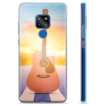 Huawei Mate 20 Hybride Case Gitaar huismerk kopen in de aanbieding