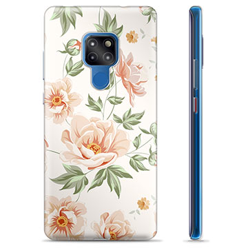 Huawei Mate 20 Tpu Case Bloemen huismerk kopen in de aanbieding
