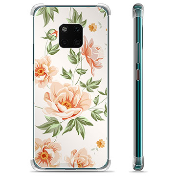 Huawei Mate 20 Pro Hybride Case Bloemen huismerk kopen in de aanbieding