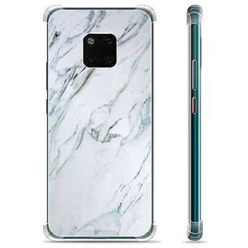 Huawei Mate 20 Pro Hybride Case Marmer huismerk kopen in de aanbieding