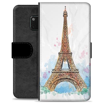 Huawei Mate 20 Pro Premium Portemonnee Hoesje Parijs huismerk kopen in de aanbieding