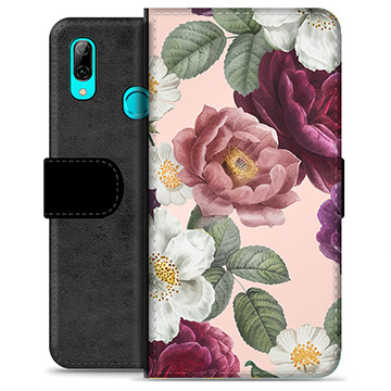 Huawei P Smart (2019) Premium Wallet Case Romantische Bloemen