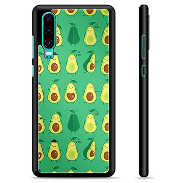 Huawei P30 Beschermhoes Avocadopatroon