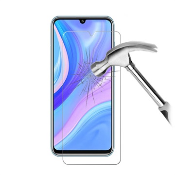 Huawei Y8p Screenprotector van gehard glas Doorzichtig