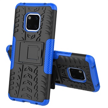 Huawei Mate 20 Pro Anti Slip Hybrid Case Zwart Blauw huismerk kopen in de aanbieding