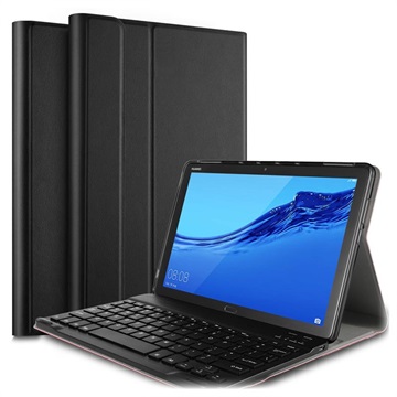 Ivso Huawei Mediapad M5 Lite Bluetooth Toetsenbord Hoesje Zwart huismerk kopen in de aanbieding Ivso Huawei Mediapad M5 Lite Bluetooth Toetsenbord Hoesje Zwart huismerk kopen in de aanbieding