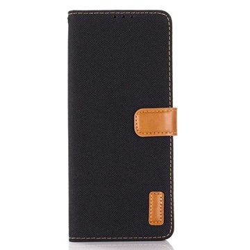 Jeans Series Sony Xperia 1 III Wallet Case Zwart