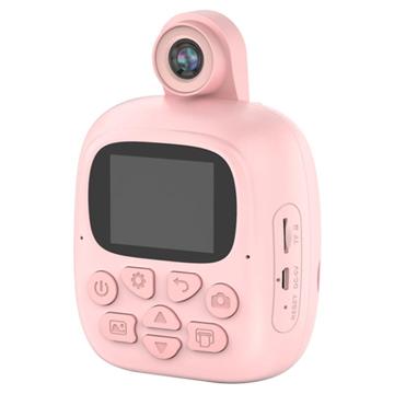 Kinder Instant-cameraprinter A18 24MP Roze