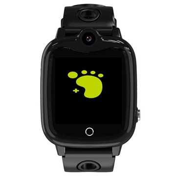 Smartwatch voor Kinderen met GPS-Tracker en SOS-Knop D06S - Zwart