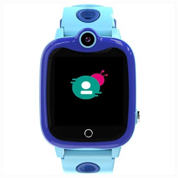 Smartwatch voor Kinderen met GPS-Tracker en SOS-Knop D06S - Blauw