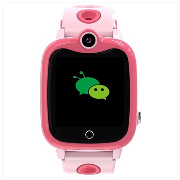 Smartwatch voor Kinderen met GPS-Tracker en SOS-Knop D06S - Roze