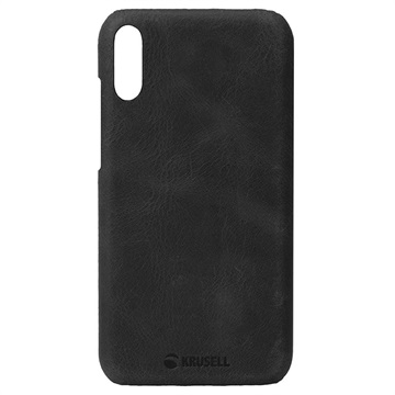 Krusell Sunne Huawei P30 Leder Cover Vintage Zwart huismerk kopen in de aanbieding