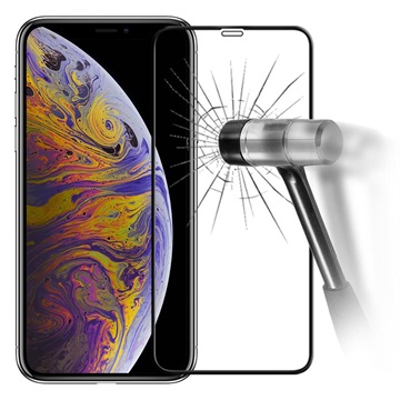 Ksix Extreme Full Cover Iphone Xs Max Glazen Screenprotector Zwart huismerk kopen in de aanbieding