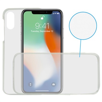 Iphone X Xs Ksix Flex 360 Bescherming Tpu Case Doorzichtig huismerk kopen in de aanbieding