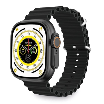 Ksix Urban Plus Smartwatch met Sport--Gezondheidsassistent Zwart