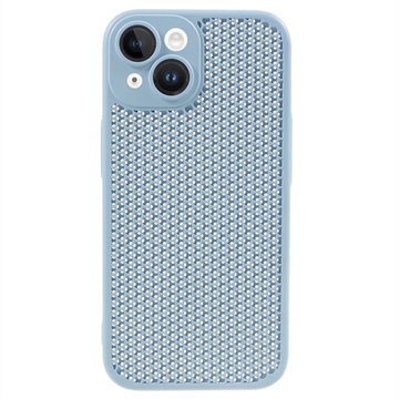 iPhone 15 Kstdesign Icenets Series Plastic Case Light Blue
