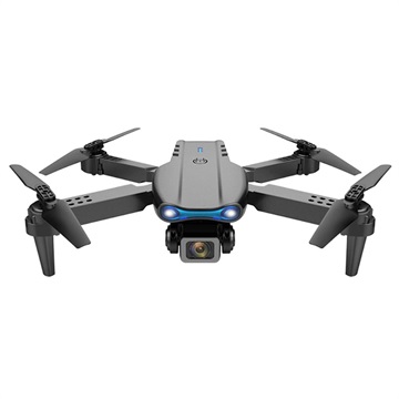 Lansenxi E99 Max opvouwbare drone met 4K HD dubbele camera zwart