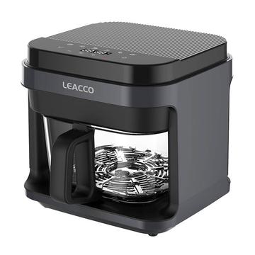 Leacco AF018 360 heteluchtfriteuse 1200W, 5.5l Zwart