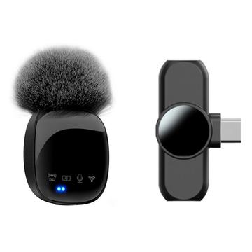 Lippa Pro draadloze microfoon met USB-C Zwart