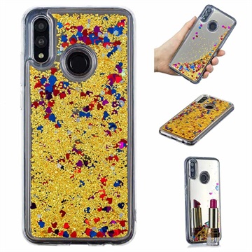 Liquid Glitter Series Huawei P Smart 2019 Tpu Case Goud huismerk kopen in de aanbieding Liquid Glitter Series Huawei P Smart 2019 Tpu Case Goud huismerk kopen in de aanbieding