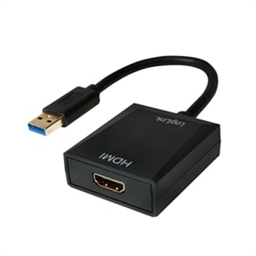LogiLink LogiLink Adapter USB 3.0 auf HDMI zwart (UA0233)